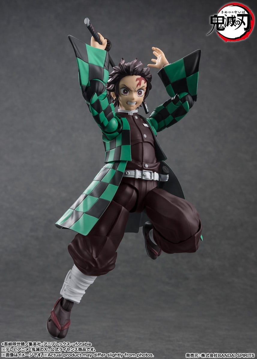 Demon Slayer: Kimetsu no Yaiba Tanjiro Kamado figurine S.H. Figuarts 14 cm Bandai Tamashii Nations