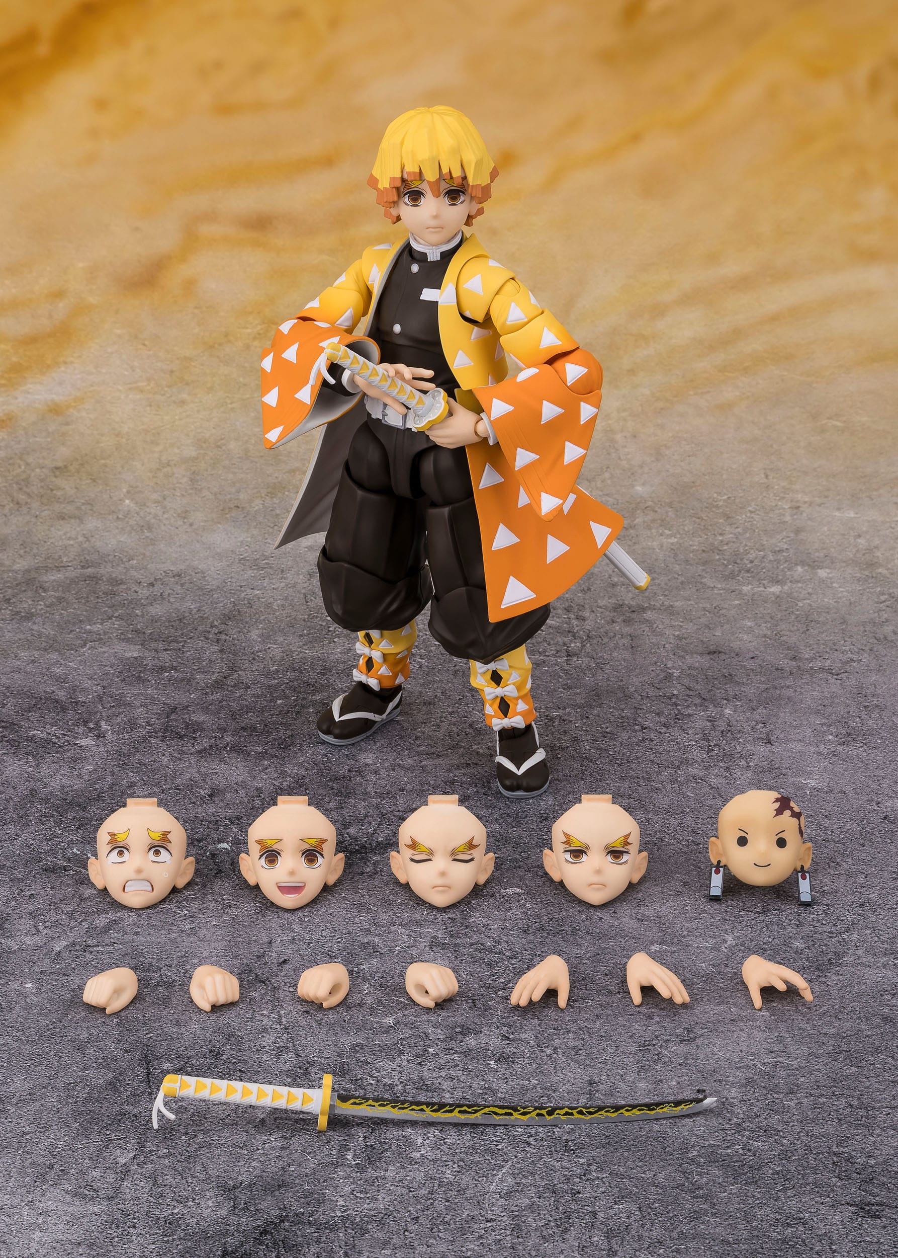 Demon Slayer: Kimetsu no Yaiba Zenitsu Agatsuma figurine S.H.Figuarts 14 cm Bandai Tamashii Nations