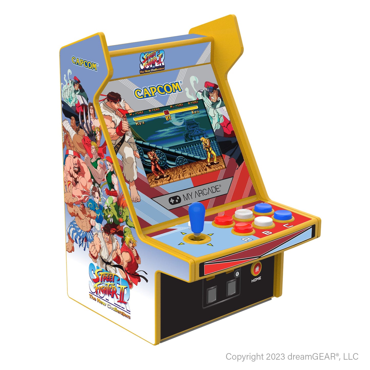 Super Street Fighter II Console de jeu rétro portable Arcade Micro Player Pro My Arcade