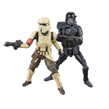 Star Wars: Shoretrooper & Death Trooper Rogue One Black Series pack 2 figurines 15 cm Hasbro