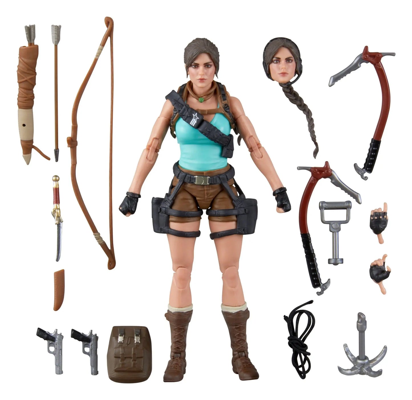 G.I. Joe Classified Series Lara Croft Tomb Raider Retro Cardback Collaborative figurine 15 cm