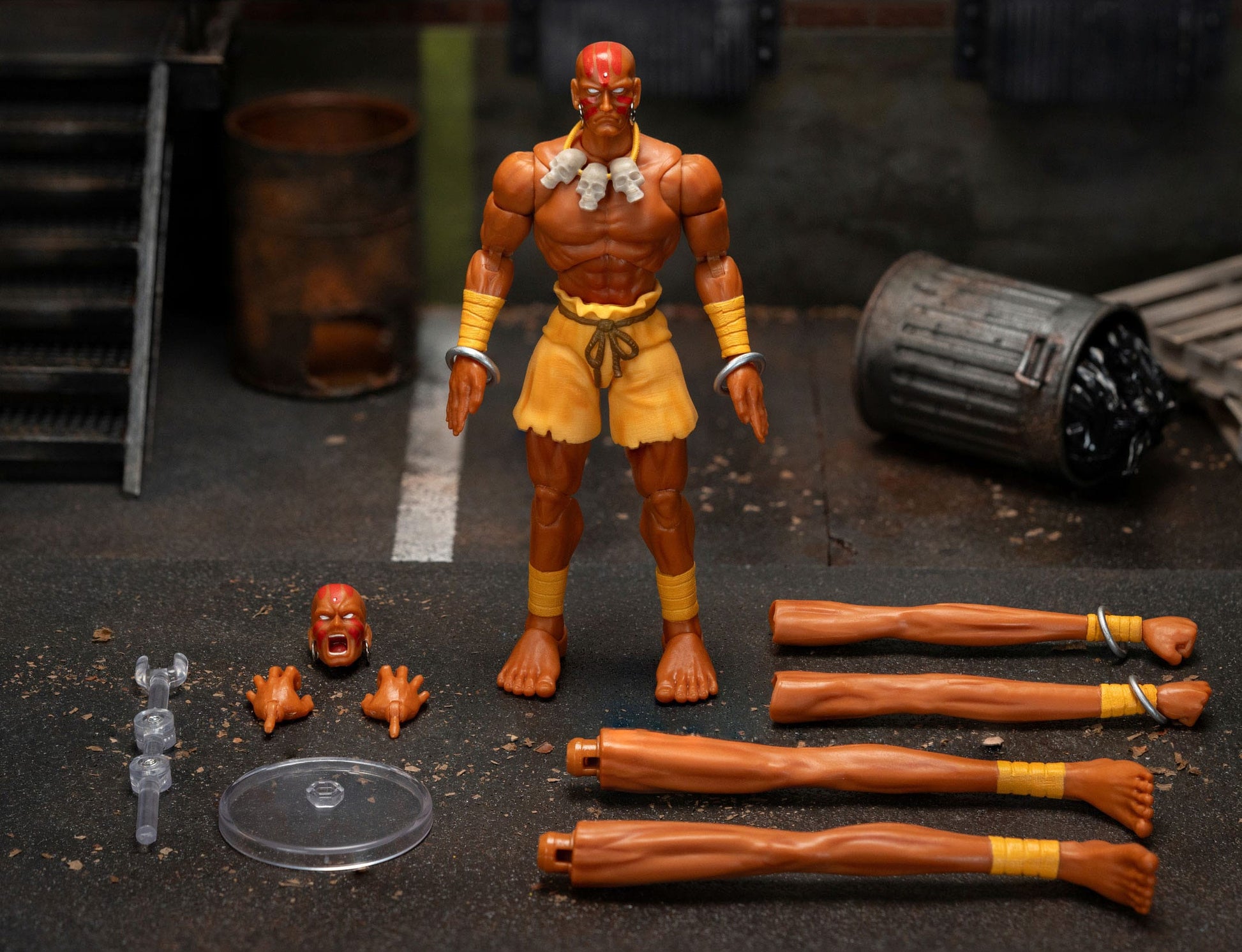 Ultra Street Fighter II: The Final Challengers Dhalsim figurine 1/12 15 cm Jada Toys