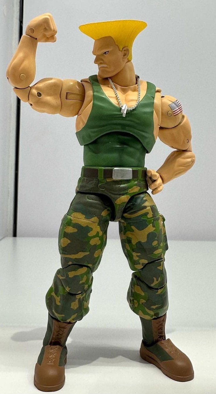 Ultra Street Fighter II: The Final Challengers Guile 15 cm figurine 1/12 Jada Toys