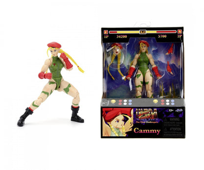Ultra Street Fighter II: The Final Challengers Cammy figurine 1/12 15 cm Jada Toys