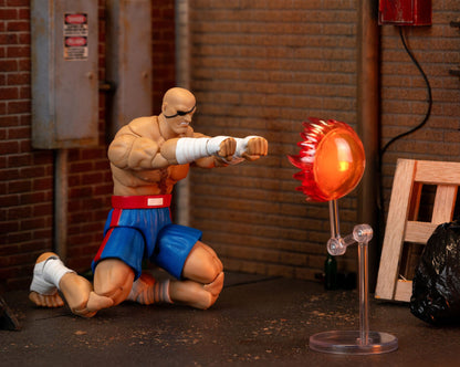 Ultra Street Fighter II: The Final Challengers Sagat figurine 1/12 19 cm Jada Toys