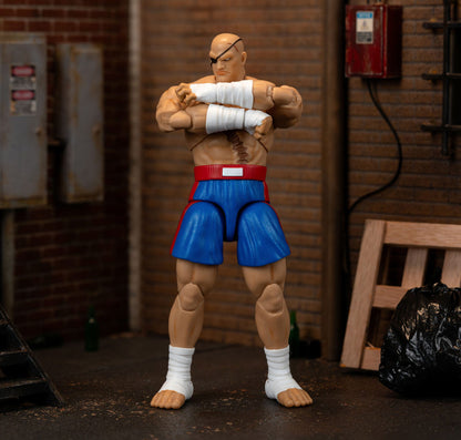 Ultra Street Fighter II: The Final Challengers Sagat figurine 1/12 19 cm Jada Toys
