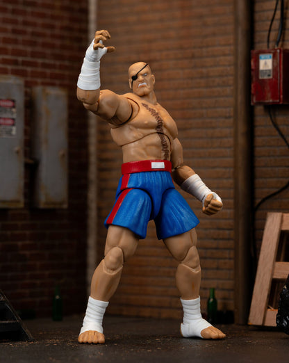 Ultra Street Fighter II: The Final Challengers Sagat figurine 1/12 19 cm Jada Toys