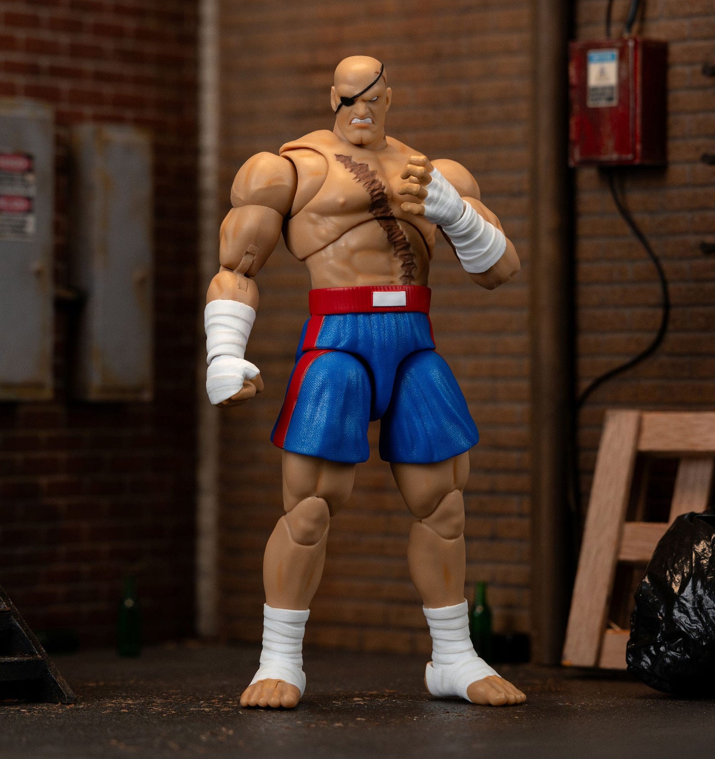 Ultra Street Fighter II: The Final Challengers Sagat figurine 1/12 19 cm Jada Toys