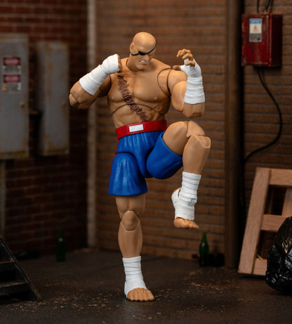 Ultra Street Fighter II: The Final Challengers Sagat figurine 1/12 19 cm Jada Toys
