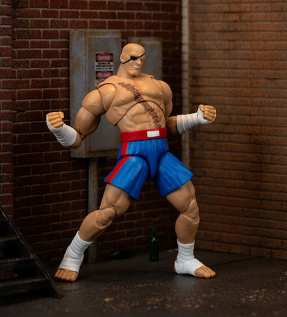Ultra Street Fighter II: The Final Challengers Sagat figurine 1/12 19 cm Jada Toys