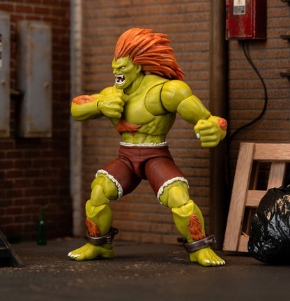 Ultra Street Fighter II: The Final Challengers Blanka figurine 1/12 19 cm Jada Toys