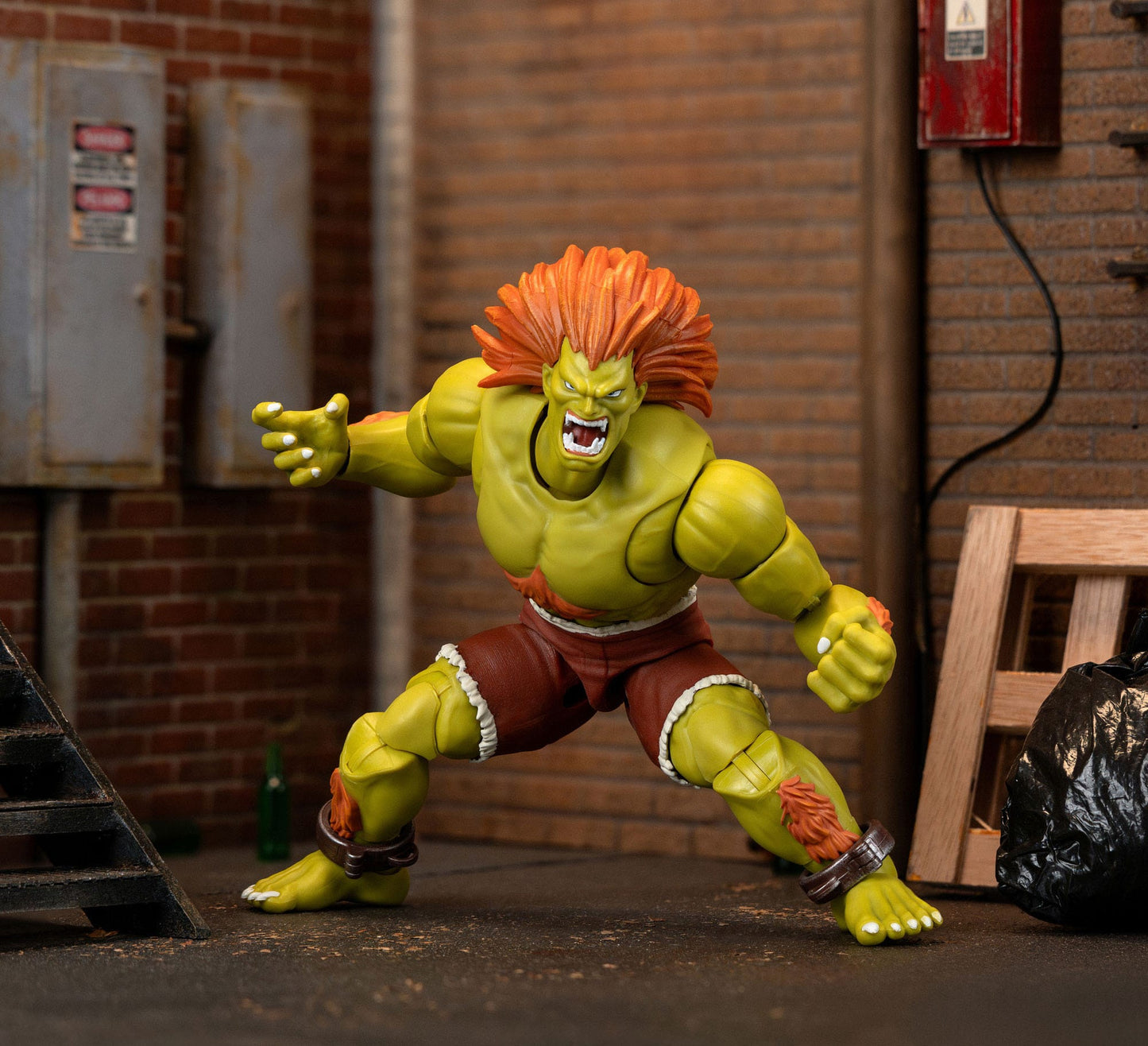 Ultra Street Fighter II: The Final Challengers Blanka figurine 1/12 19 cm Jada Toys
