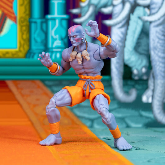 Ultra Street Fighter II: The Final Challengers Dhalsim Deluxe figurine 1/12 15 cm Jada Toys