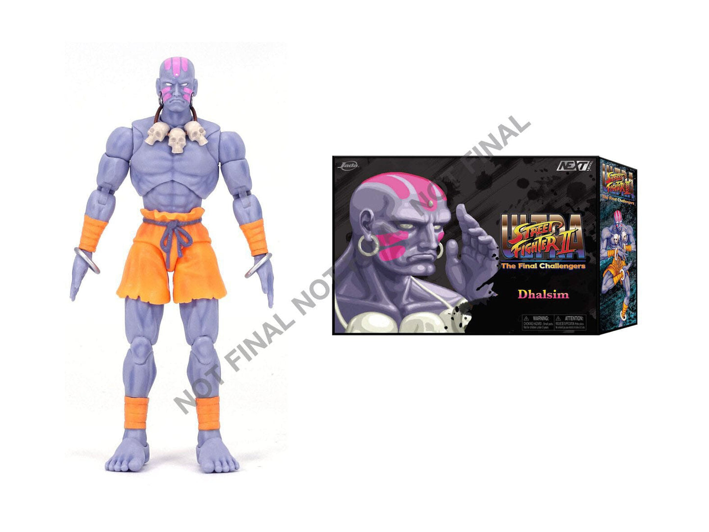 Ultra Street Fighter II: The Final Challengers Dhalsim Deluxe figurine 1/12 15 cm Jada Toys