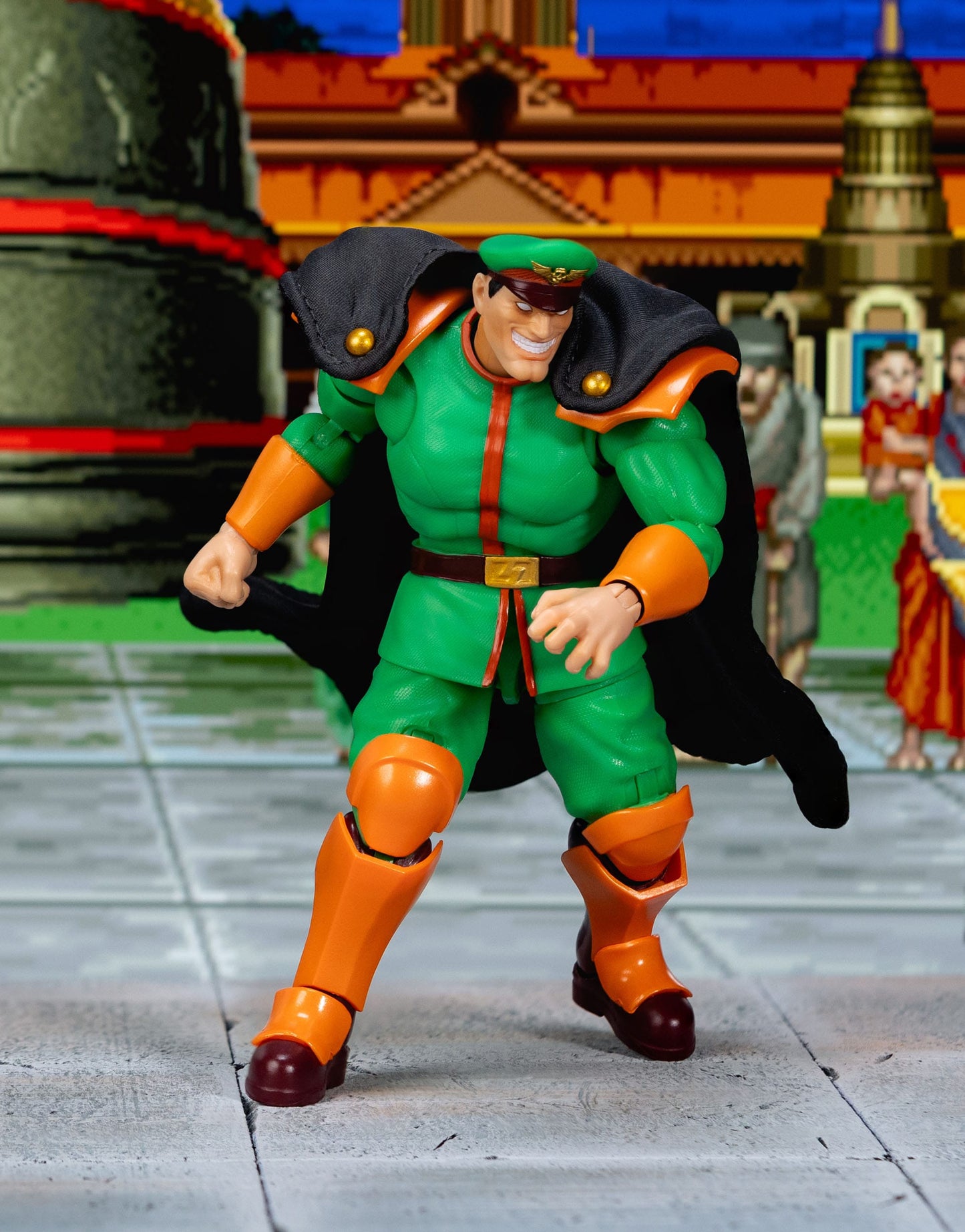 Ultra Street Fighter II: The Final Challengers M. Bison Deluxe figurine 1/12 15 cm Jada Toys