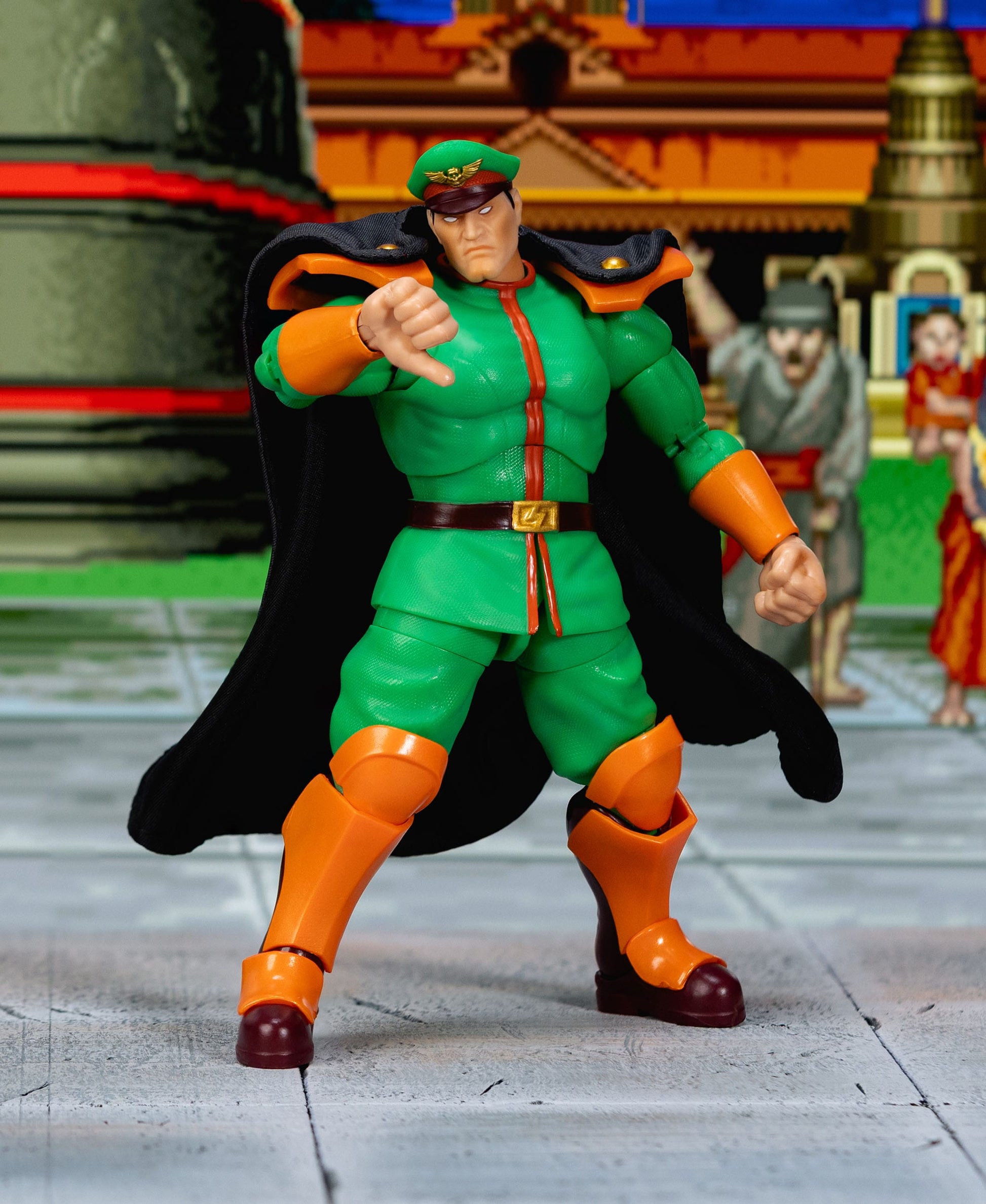 Ultra Street Fighter II: The Final Challengers M. Bison Deluxe figurine 1/12 15 cm Jada Toys