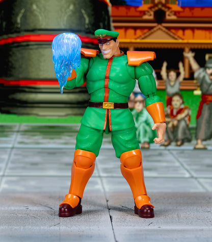 Ultra Street Fighter II: The Final Challengers M. Bison Deluxe figurine 1/12 15 cm Jada Toys