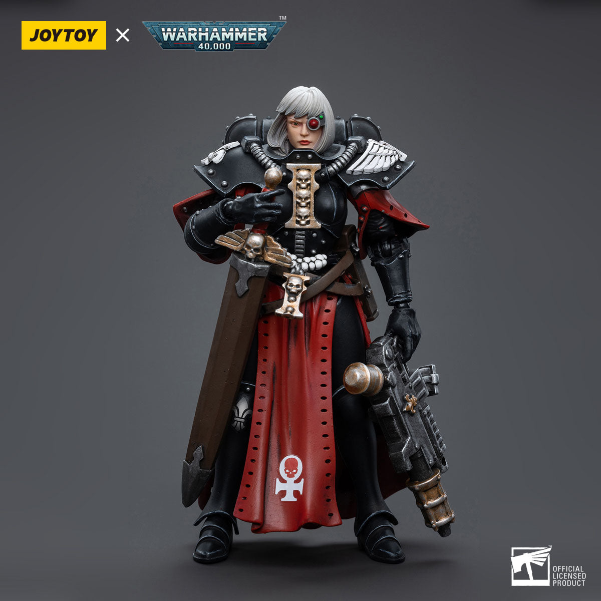 Warhammer 40k figurine 1/18 Adepta Sororitas Battle Sister Sister Kassia 10 cm Joy Toy