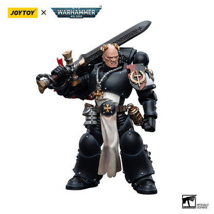 Warhammer 40k figurine 1/18 Black Templars Emperor's Champion Bayard's Revenge 12 cm Joy Toy
