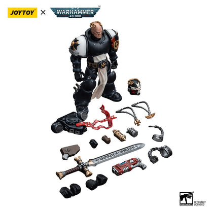 Warhammer 40k figurine 1/18 Black Templars Emperor's Champion Bayard's Revenge 12 cm Joy Toy