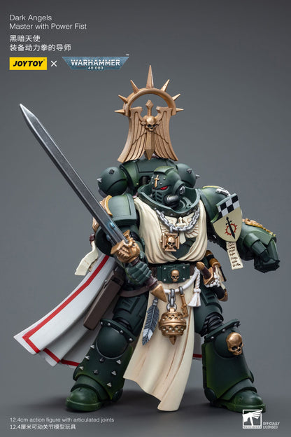 Warhammer 40k figurine 1/18 Dark Angels Master with Power Fist 12 cm Joy Toy