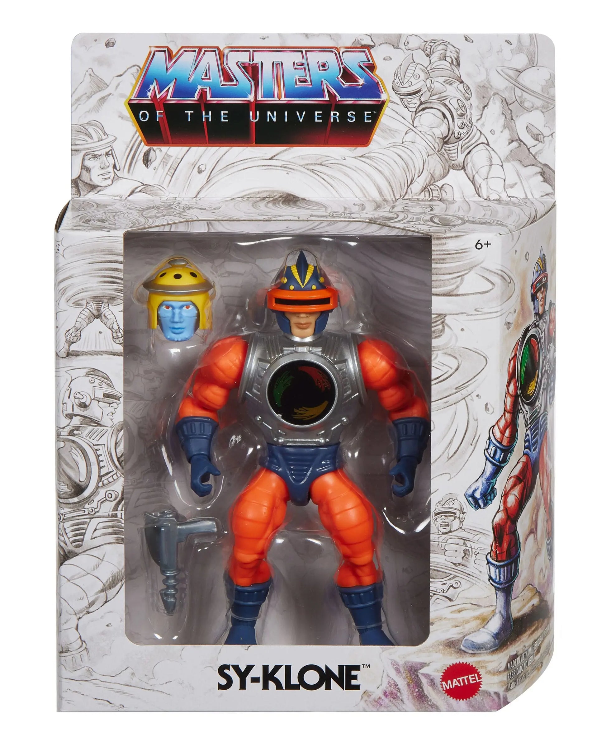 Masters of the Universe Origins Sketchbook Series: Sy-Klone figurine exclusive 14 cm Mattel