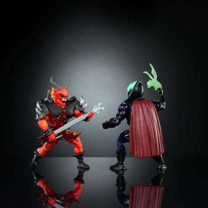 Masters of the Universe x Stranger Things Origins Hordak & Hellfire-Man pack 2 figurines 14 cm Mattel