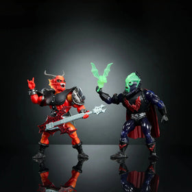 Masters of the Universe x Stranger Things Les Maîtres de l'univers Musclor Origins Hordak & Hellfire-Man pack 2 figurines 14 cm
