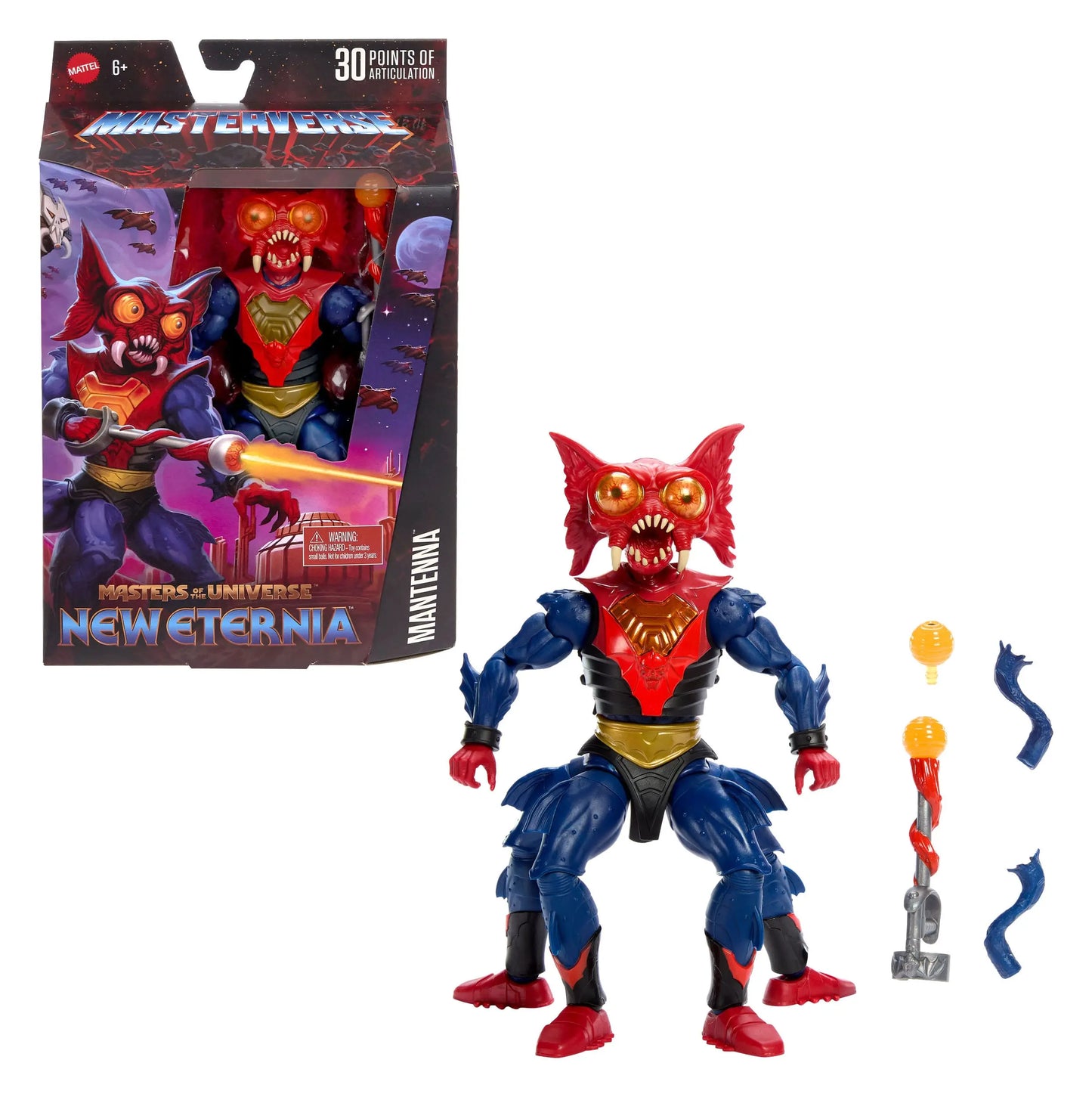 Masters of the Universe: New Eternia Masterverse Mantenna figurine 18 cm Mattel