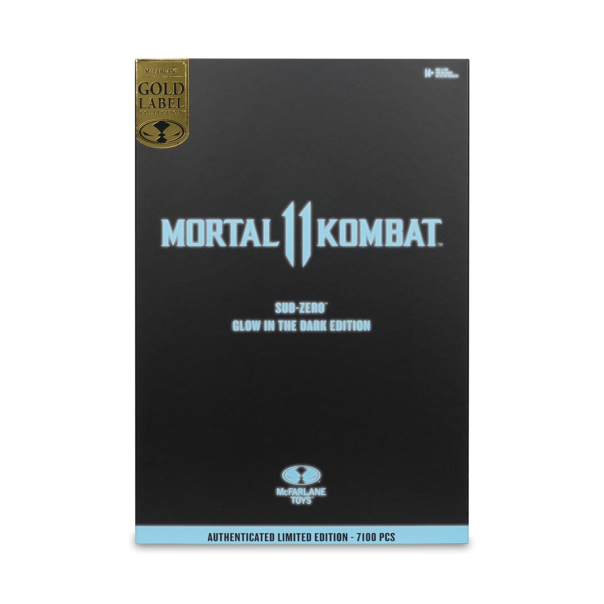 Mortal Kombat figurine Glow in the Dark Edition Sub-Zero (Gold Label) 18 cm McFarlane Toys