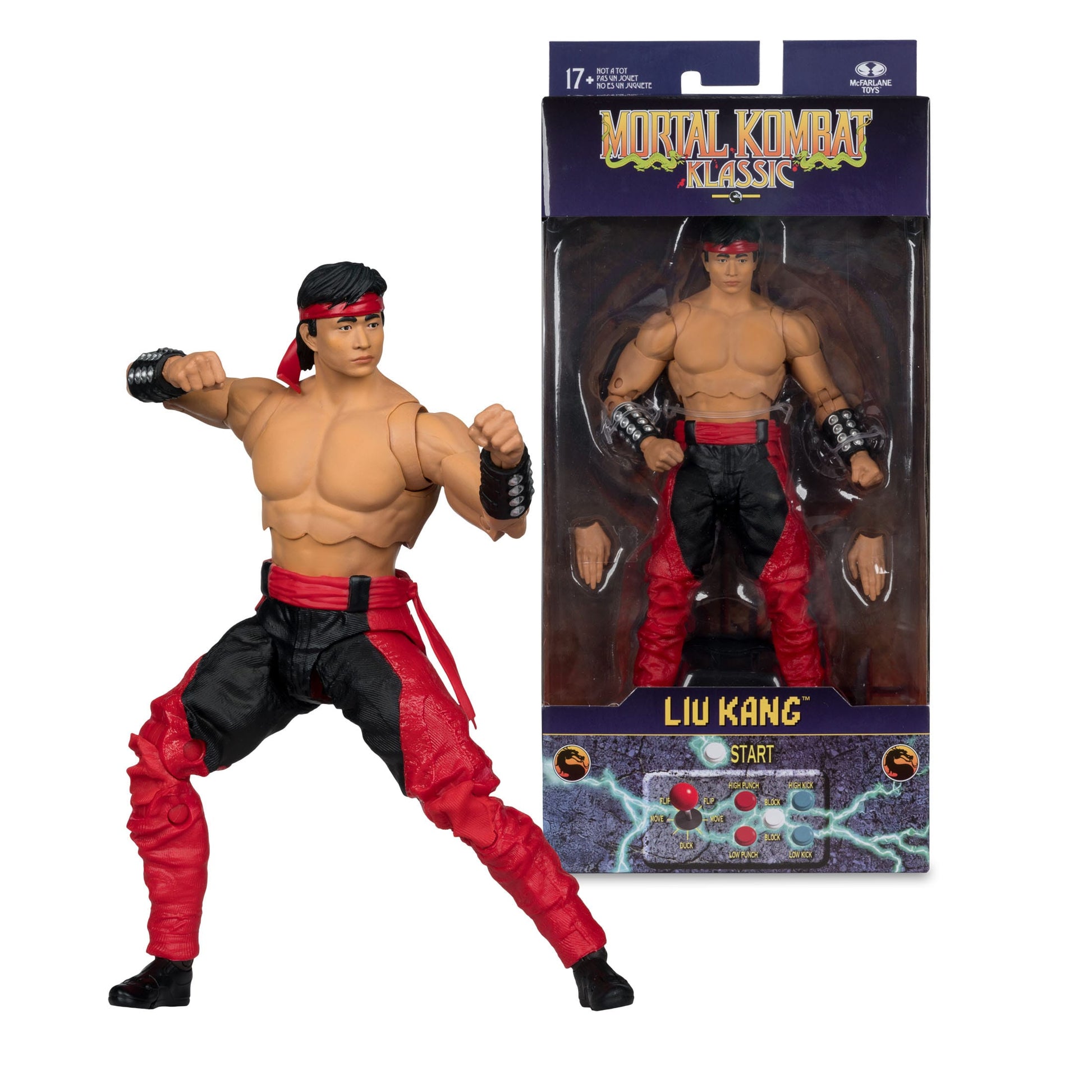 Mortal Kombat Klassics Liu Kang figurine  18 cm McFarlane Toys