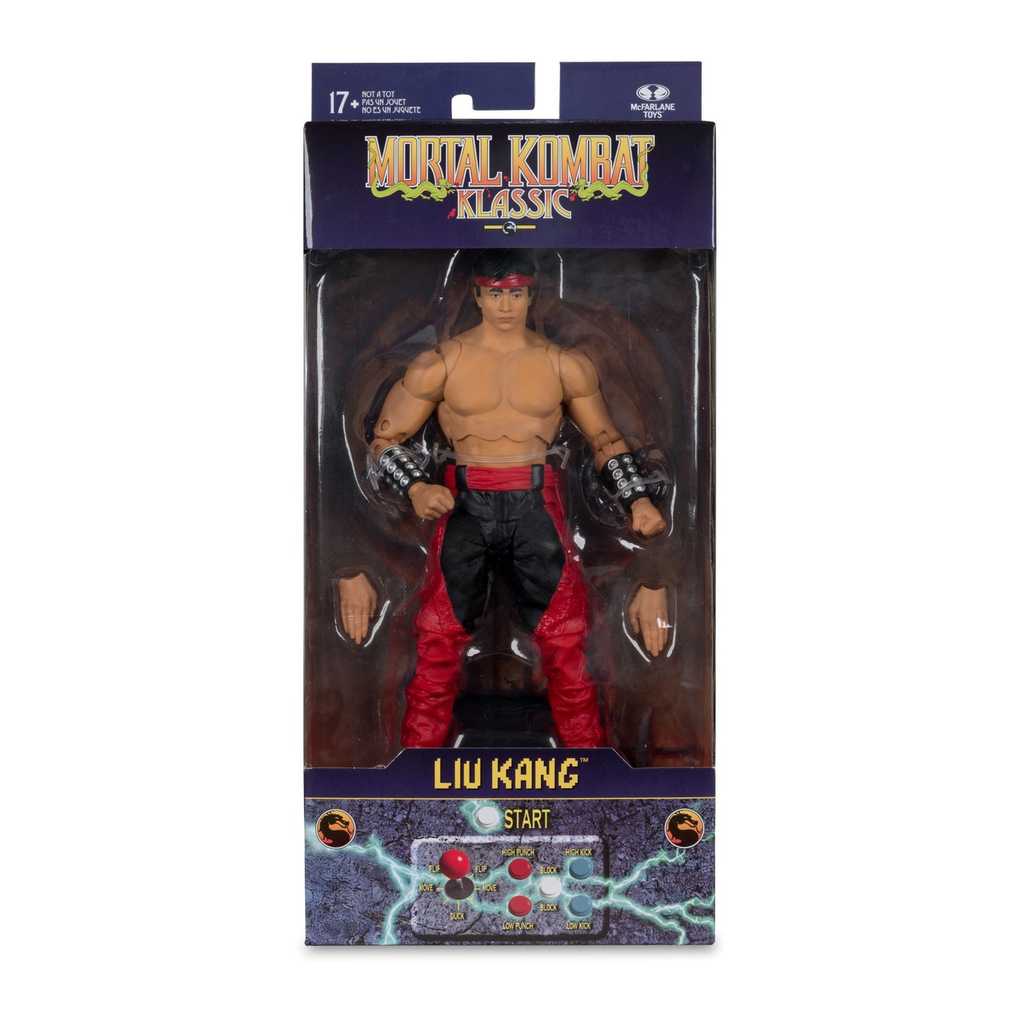 Mortal Kombat Klassics Liu Kang figurine  18 cm McFarlane Toys