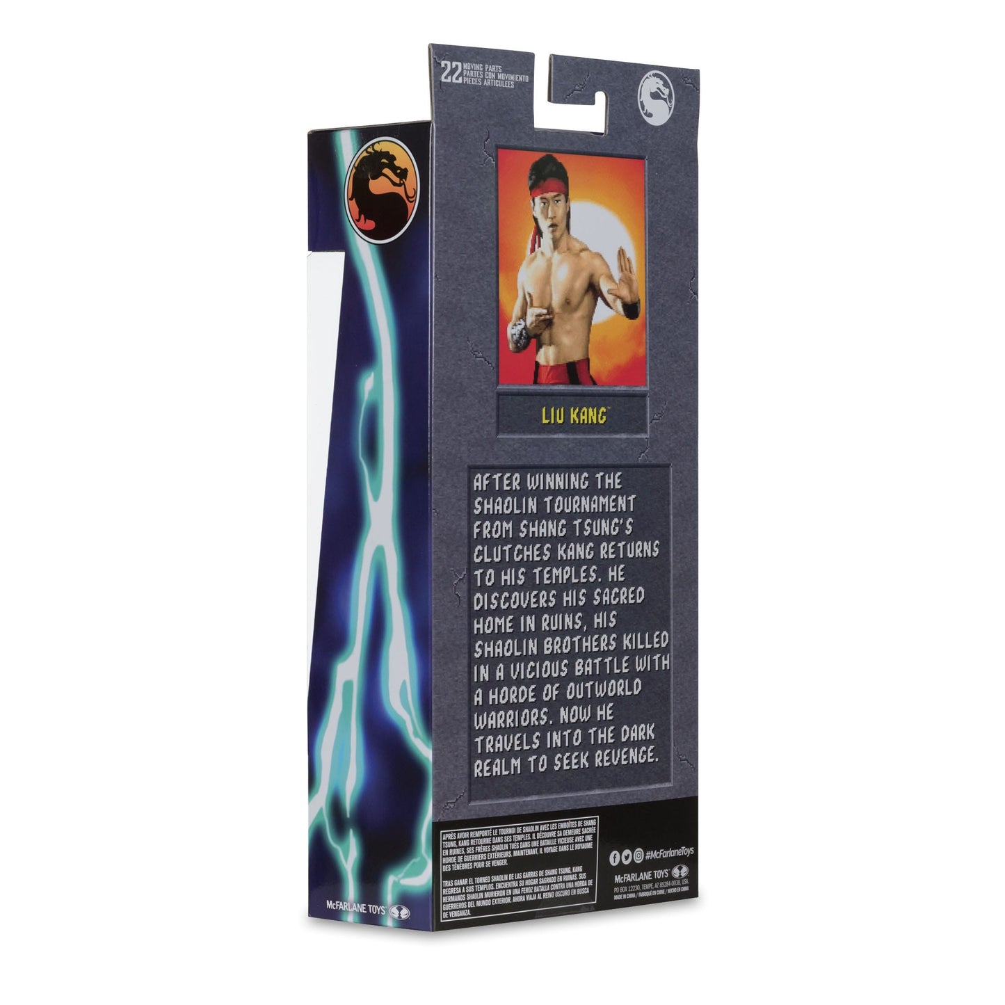 Mortal Kombat Klassics Liu Kang figurine  18 cm McFarlane Toys