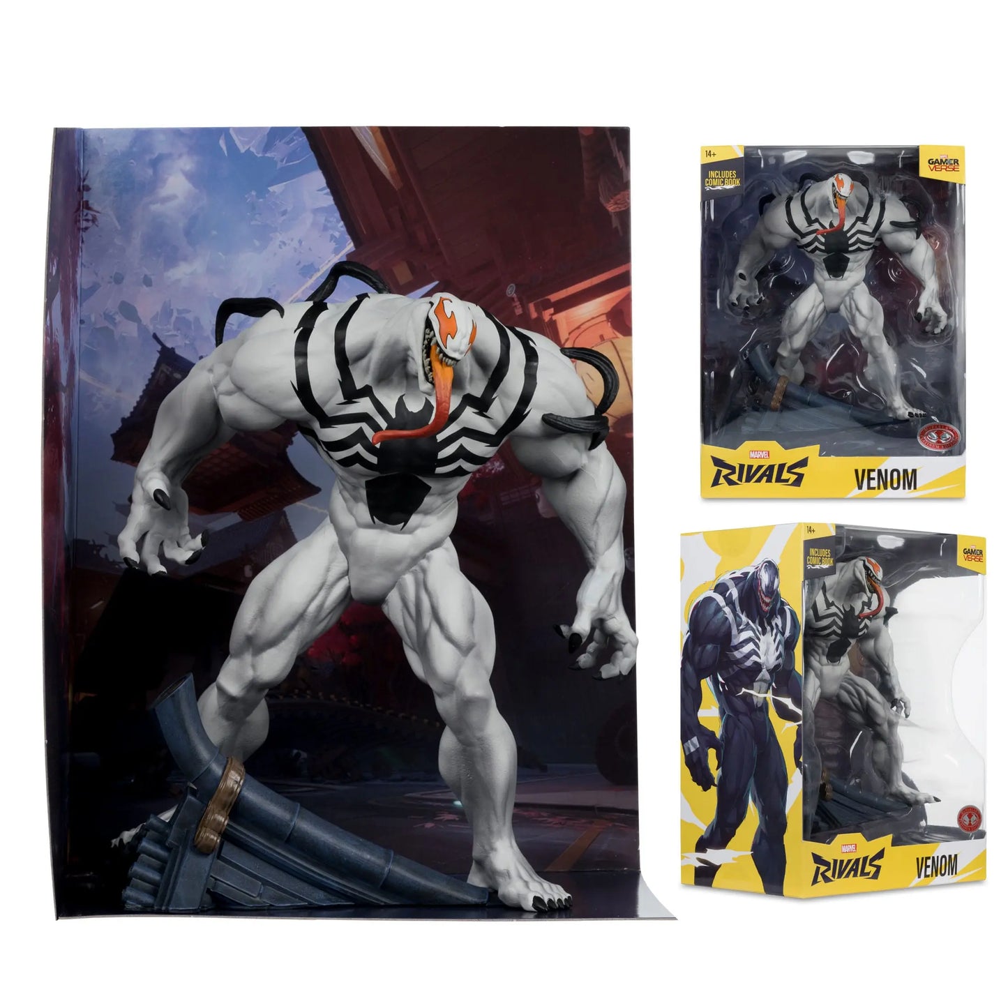 Venom Marvel Rivals Collection figurine 1/6  (Red Platinum Edition) 24 cm McFarlane Toys