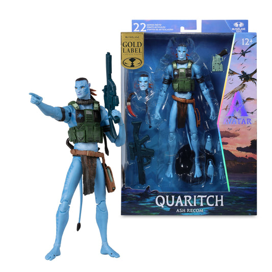 Avatar: Fire and Ash Quaritch figurine (Ash Recom) (Gold Label) 18 cm McFarlane Toys