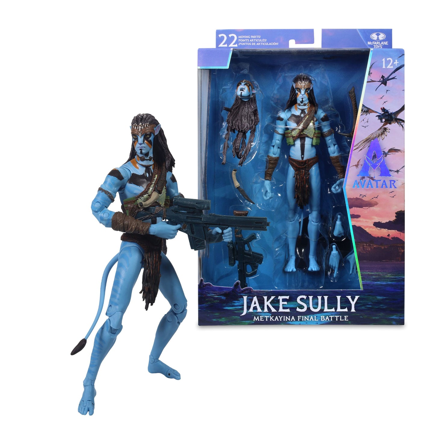Avatar: Fire and Ash Jake Sully figurine (Metkayina Final Battle) 18 cm McFarlane Toys