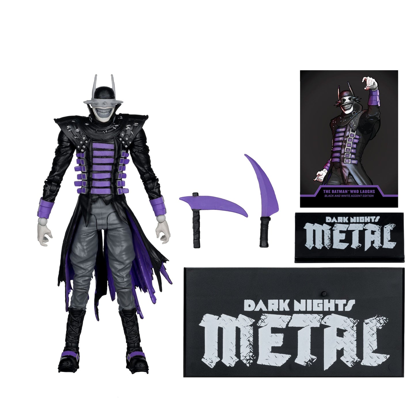 DC Multiverse The Batman Who Laughs (B&W with accent) (Gold Label) figurine  18 cm McFarlane Toys