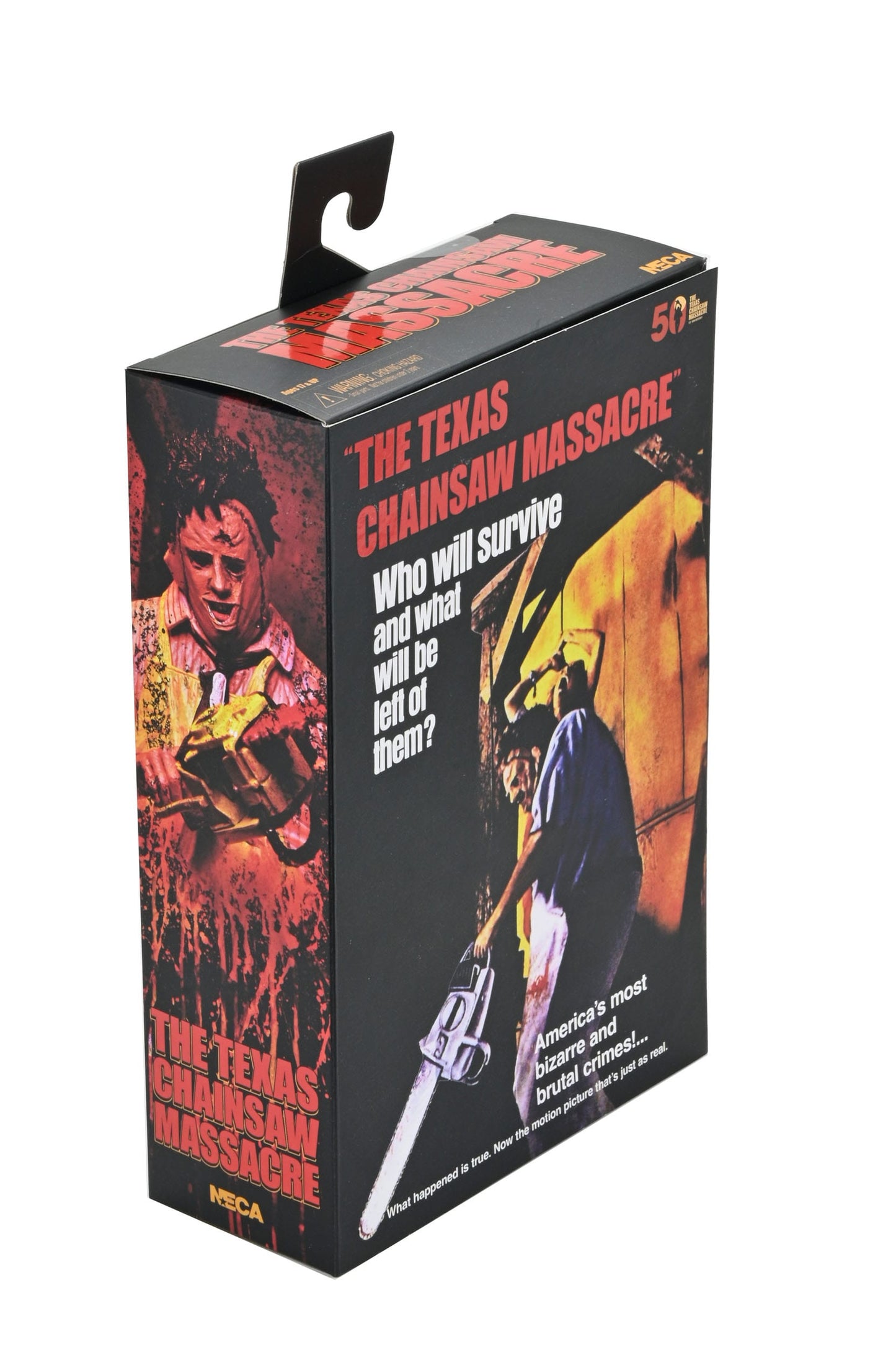 Massacre à la tronçonneuse Clothed Leatherface figurine 50th Anniversary 20 cm Neca