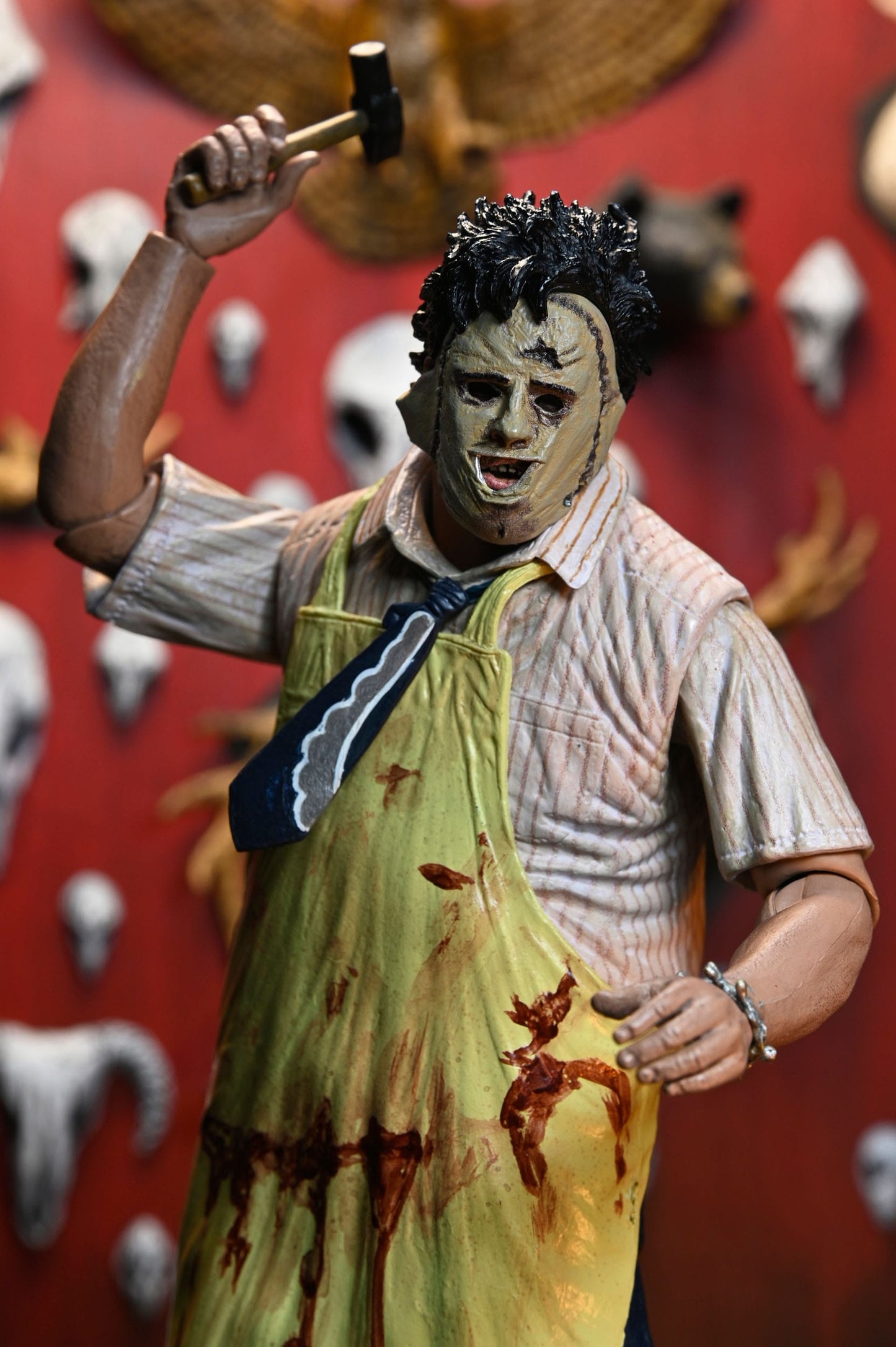 Massacre à la tronçonneuse Clothed Leatherface figurine 50th Anniversary 20 cm Neca