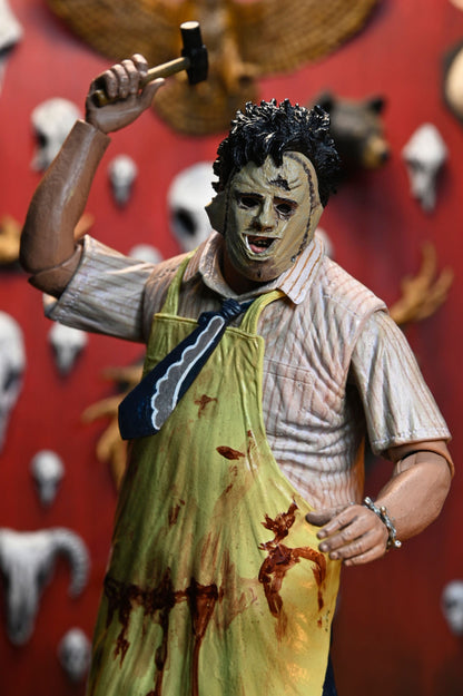 Massacre à la tronçonneuse Clothed Leatherface figurine 50th Anniversary 20 cm Neca