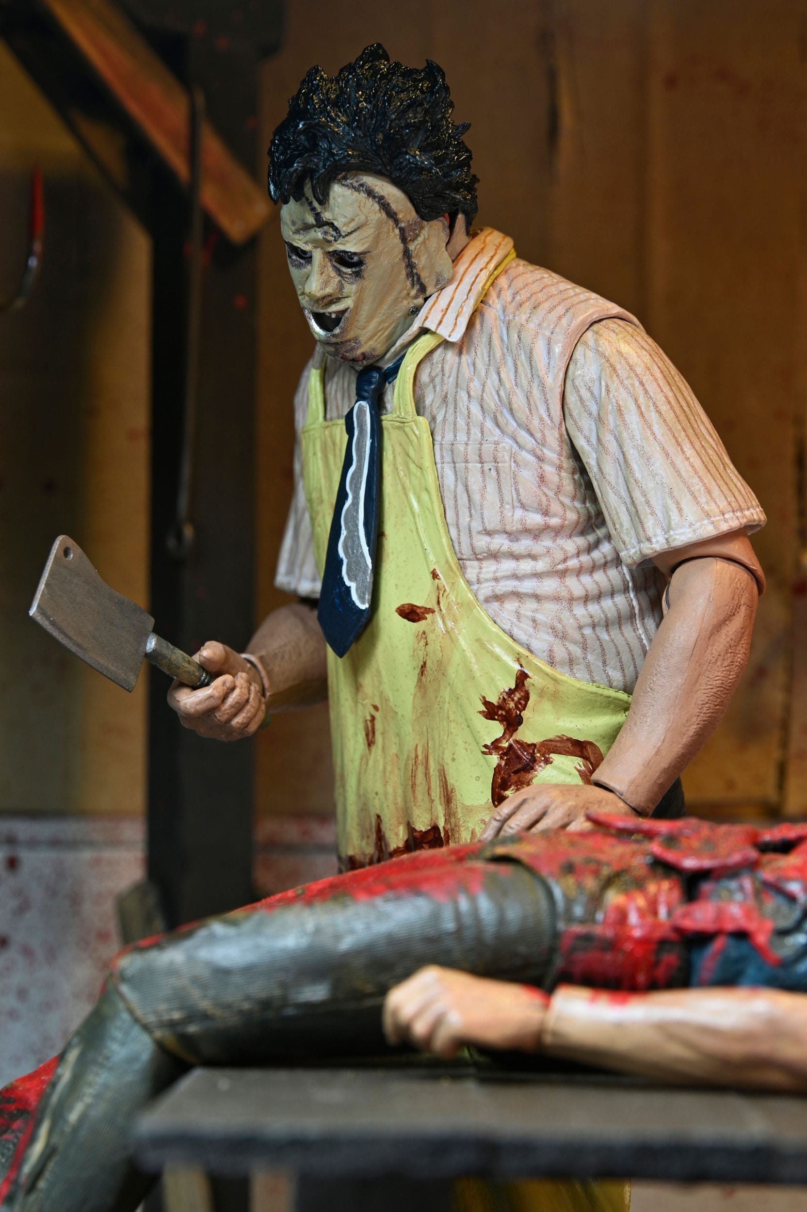Massacre à la tronçonneuse Clothed Leatherface figurine 50th Anniversary 20 cm Neca