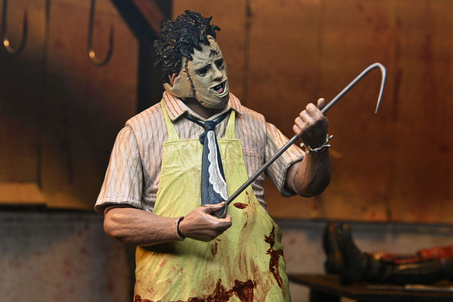 Massacre à la tronçonneuse Clothed Leatherface figurine 50th Anniversary 20 cm Neca