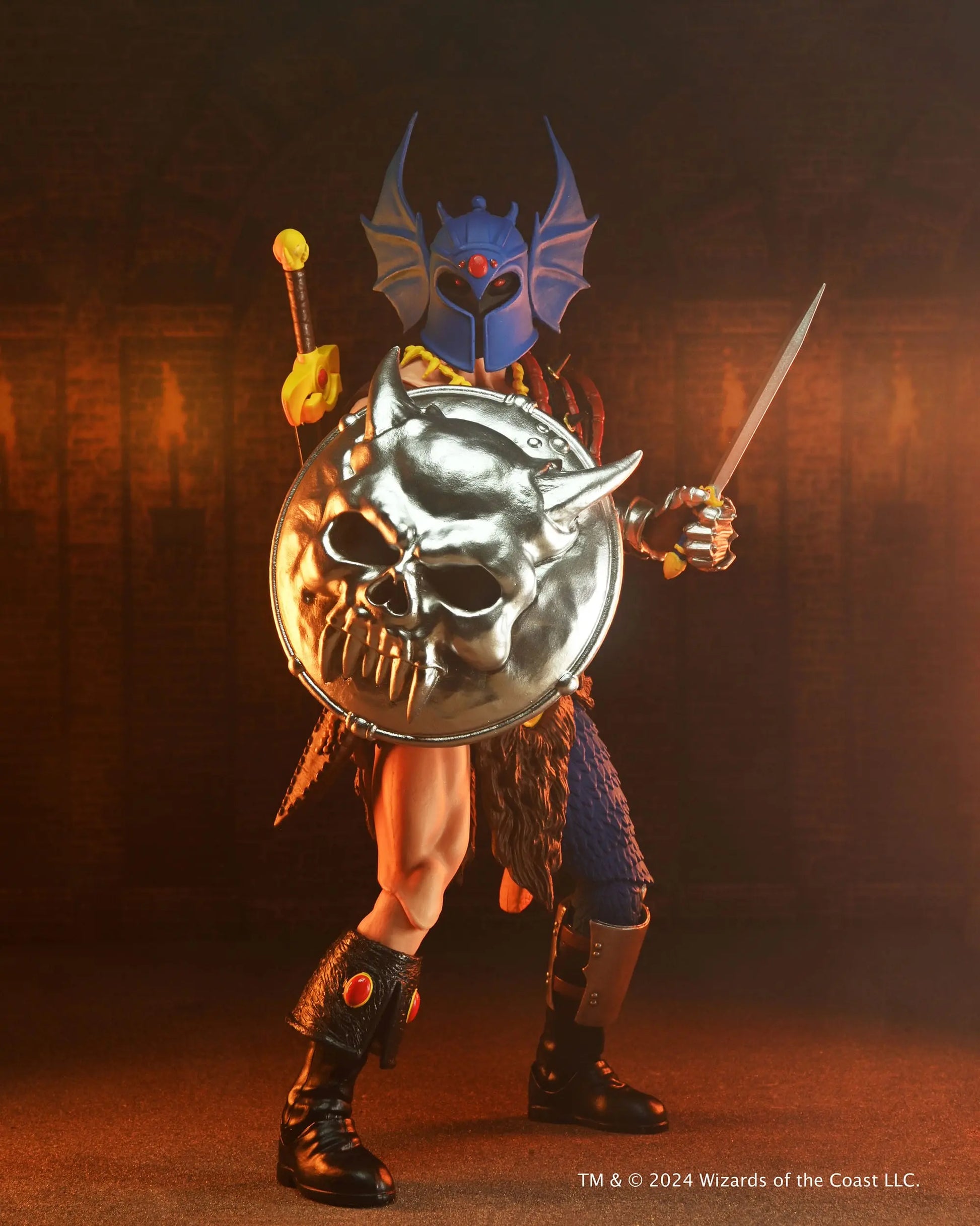 Dungeons & Dragons Warduke figurine 50th Anniversary on Blister Card 18 cm Neca