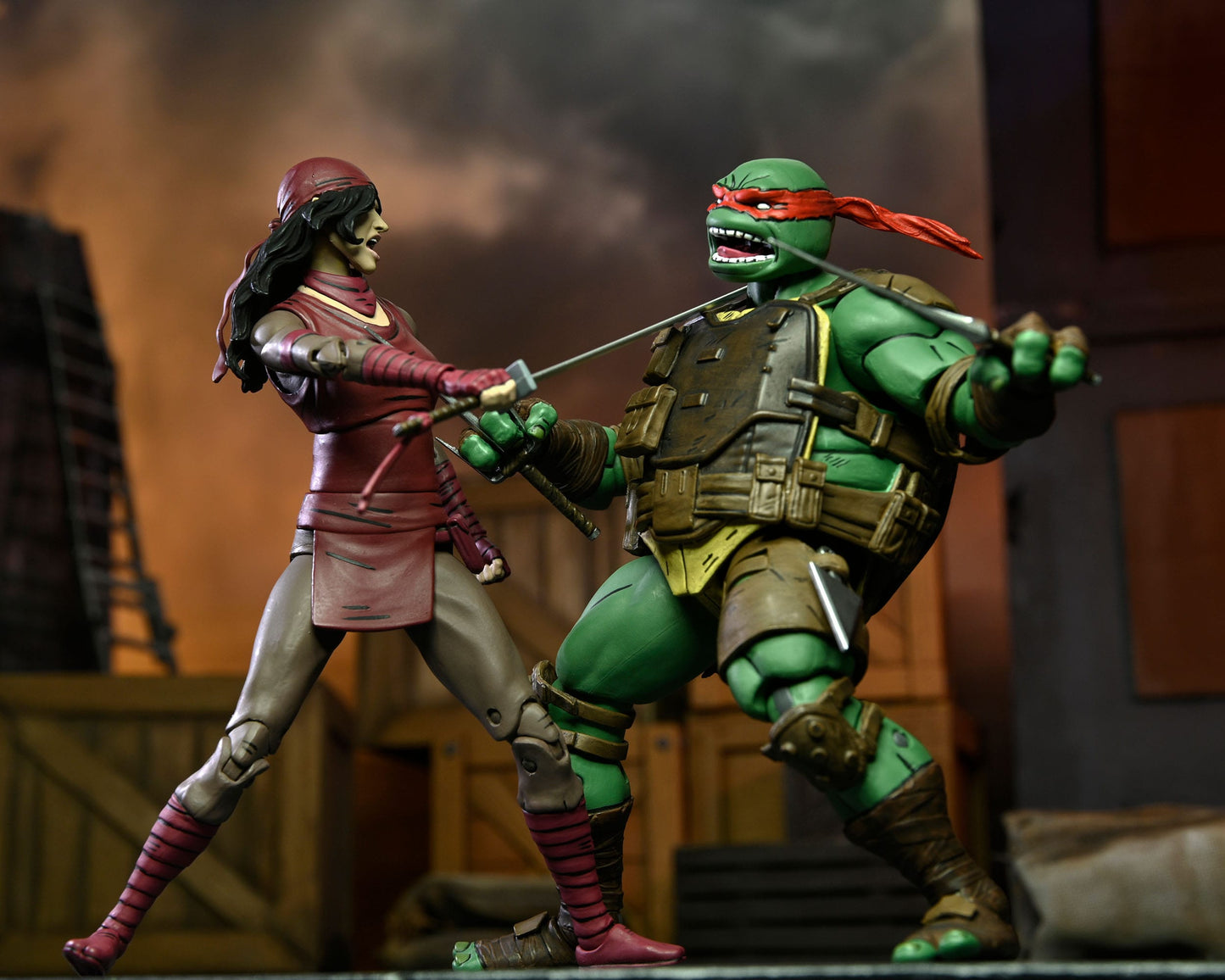 Tortues Ninja Karai Teenage Mutant : The Last Ronin figurine Ultimate 18 cm Neca