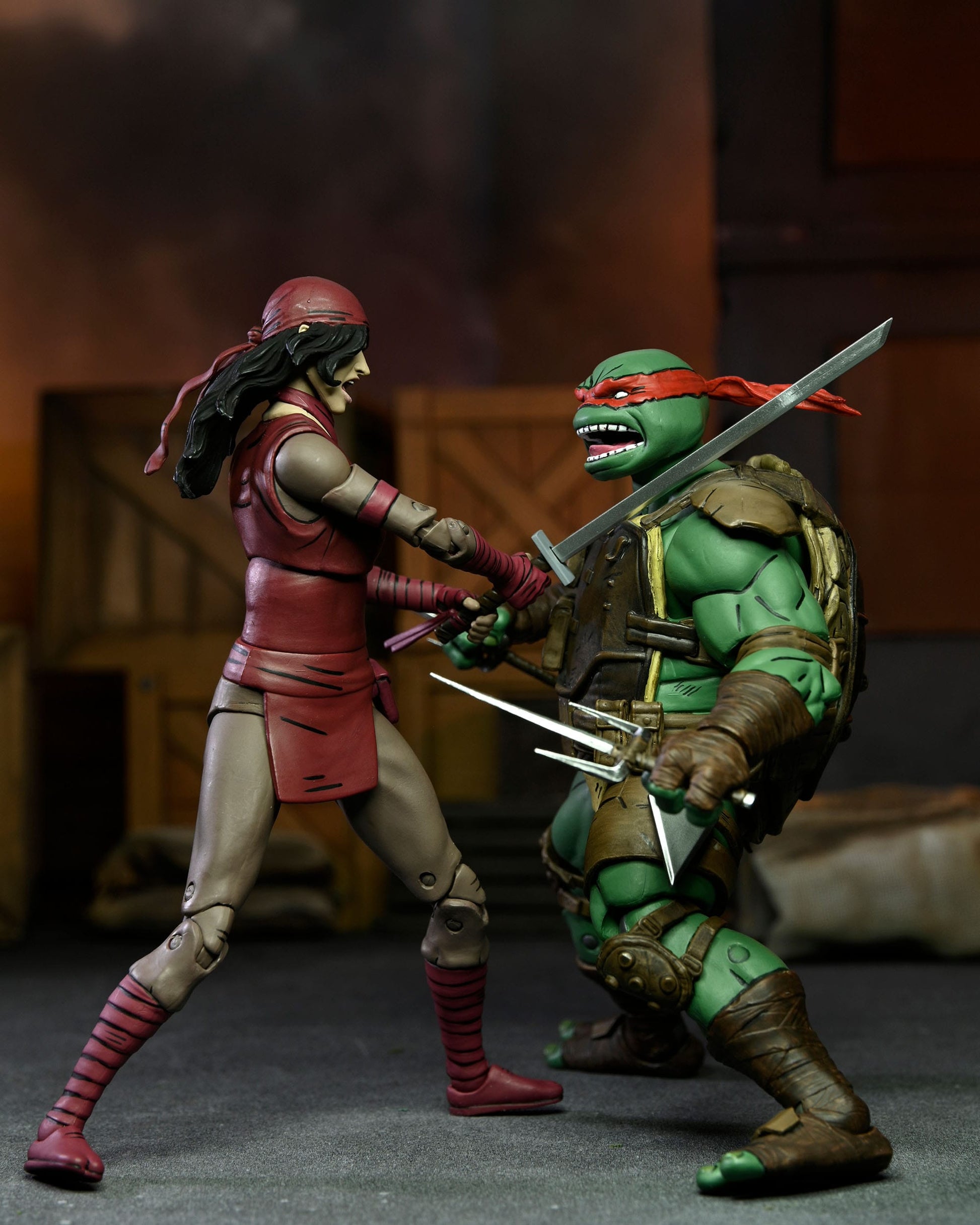 Tortues Ninja Karai Teenage Mutant : The Last Ronin figurine Ultimate 18 cm Neca
