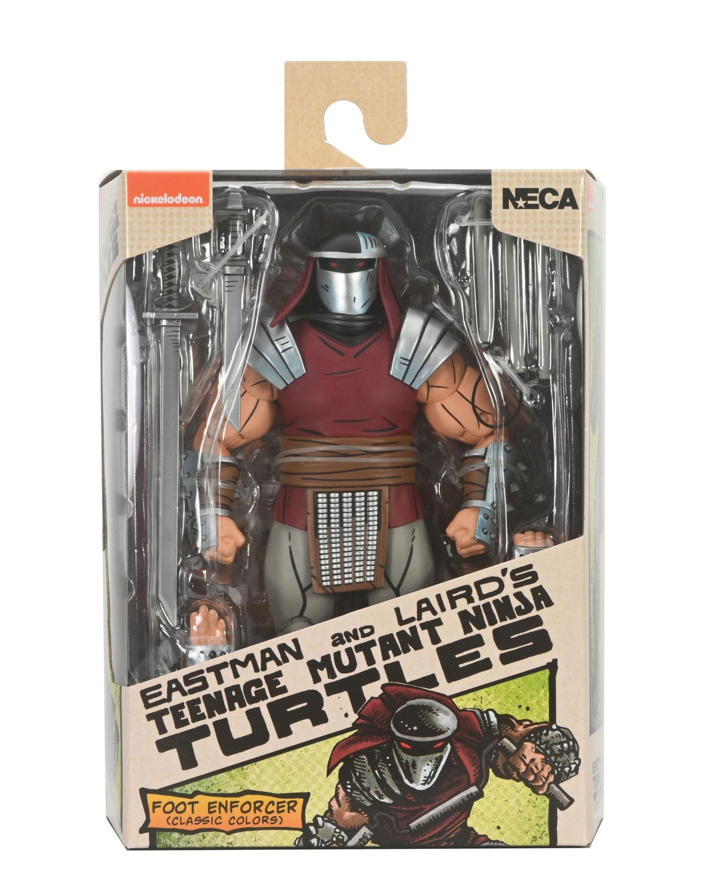 Tortues Ninja Foot Enforcer Classic Colors (Mirage Comics) figurine  18 cm Neca