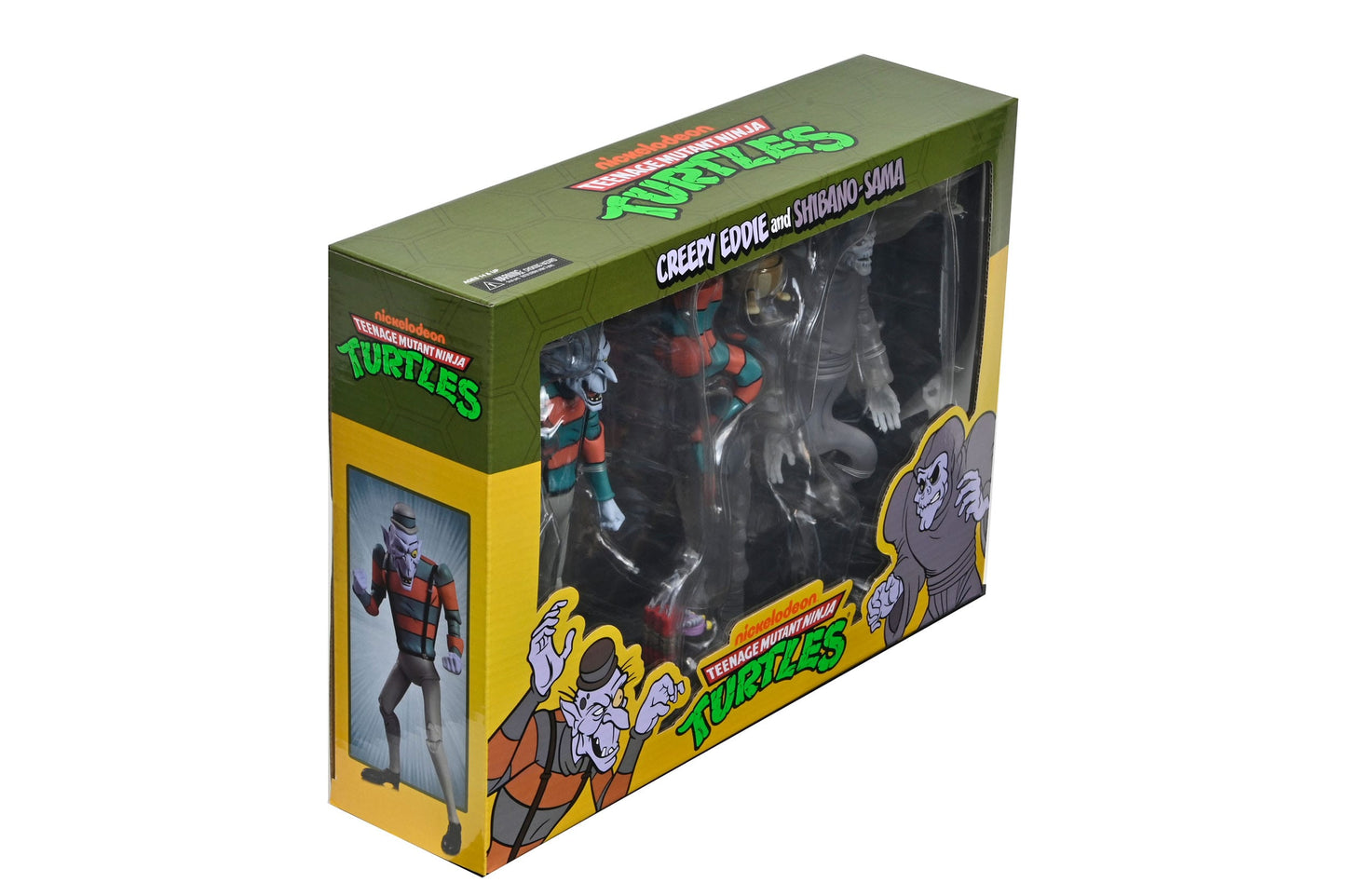Tortues Ninja : Creepy Eddie & Shibano-Sama Saturday Morning Adventures 2-Pack figurines 17 cm Neca