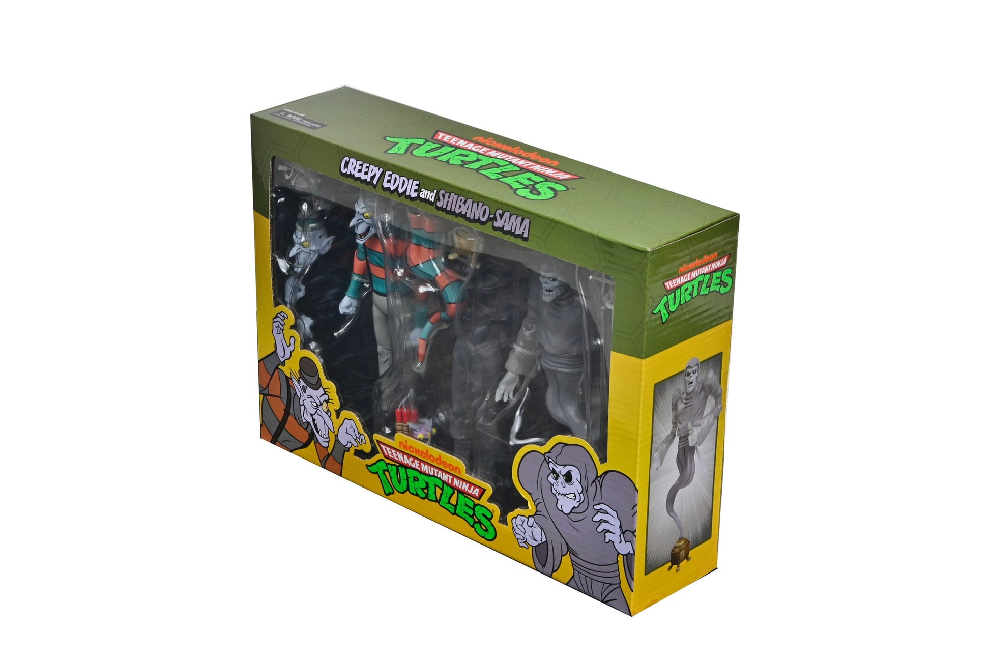 Tortues Ninja : Creepy Eddie & Shibano-Sama Saturday Morning Adventures 2-Pack figurines 17 cm Neca