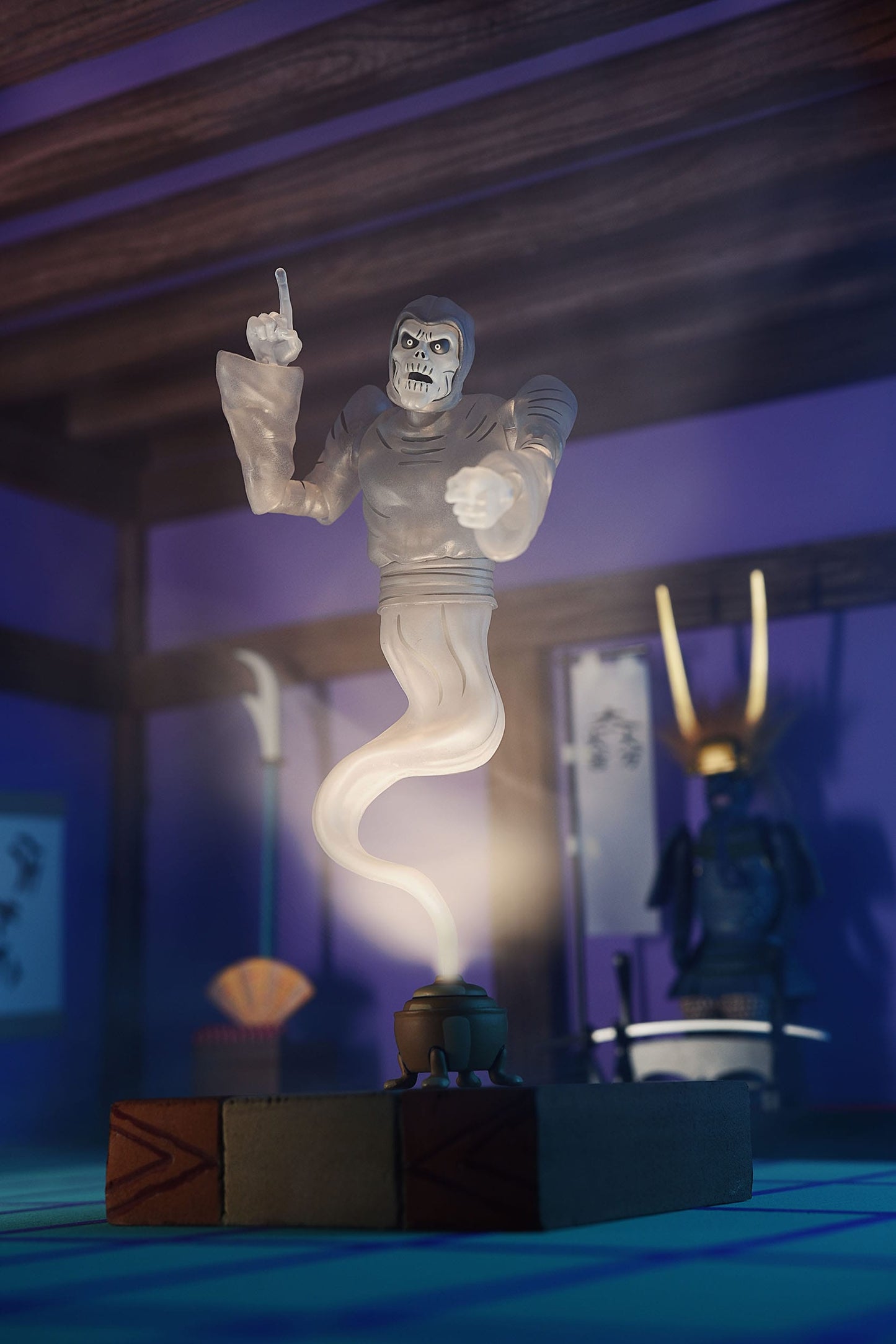 Tortues Ninja : Creepy Eddie & Shibano-Sama Saturday Morning Adventures 2-Pack figurines 17 cm Neca