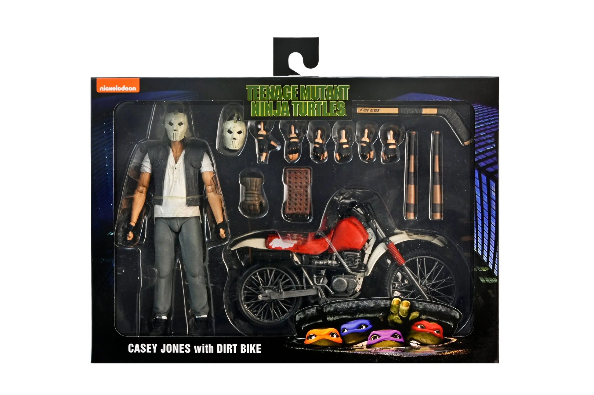 Tortues Ninja Casey Jones (1990 Movie) figurine Deluxe Movie Realization 18 cm Neca